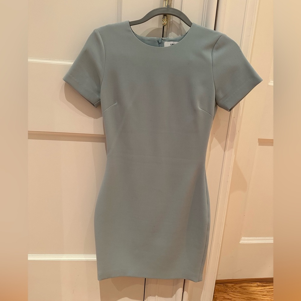 Likely Light Blue Shift Dress